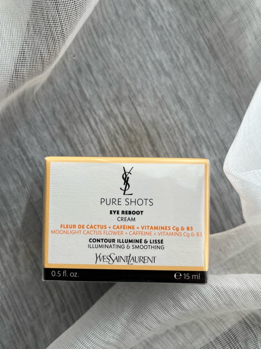 Yves Saint Laurent Pure Shots Illuminating & Smoothing Eye Reboot Cream